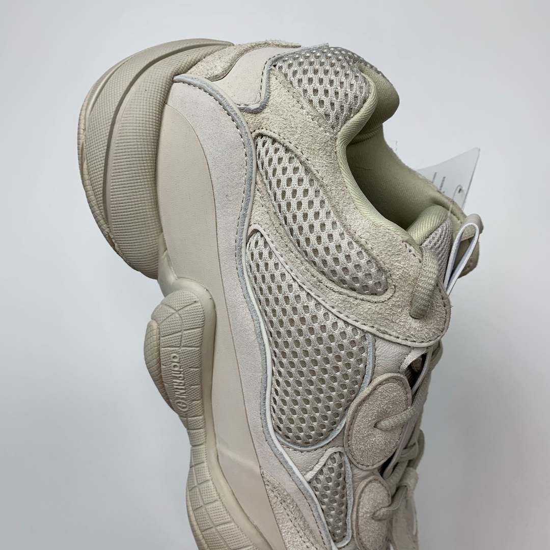 150 Adidas Yeezy 500 Desert Rat 首发灰白配色 DB2908