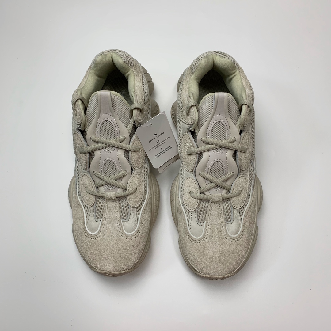 150 Adidas Yeezy 500 Desert Rat 首发灰白配色 DB2908