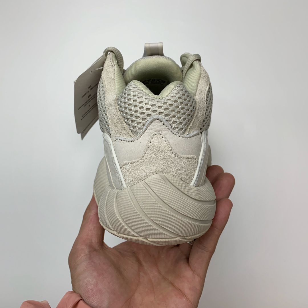 150 Adidas Yeezy 500 Desert Rat 首发灰白配色 DB2908
