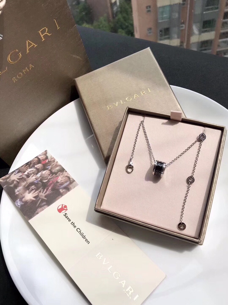 BVLGARI Spring Necklace Exclusive Electroplating Process 18K Real Gold Texture - Top Quality