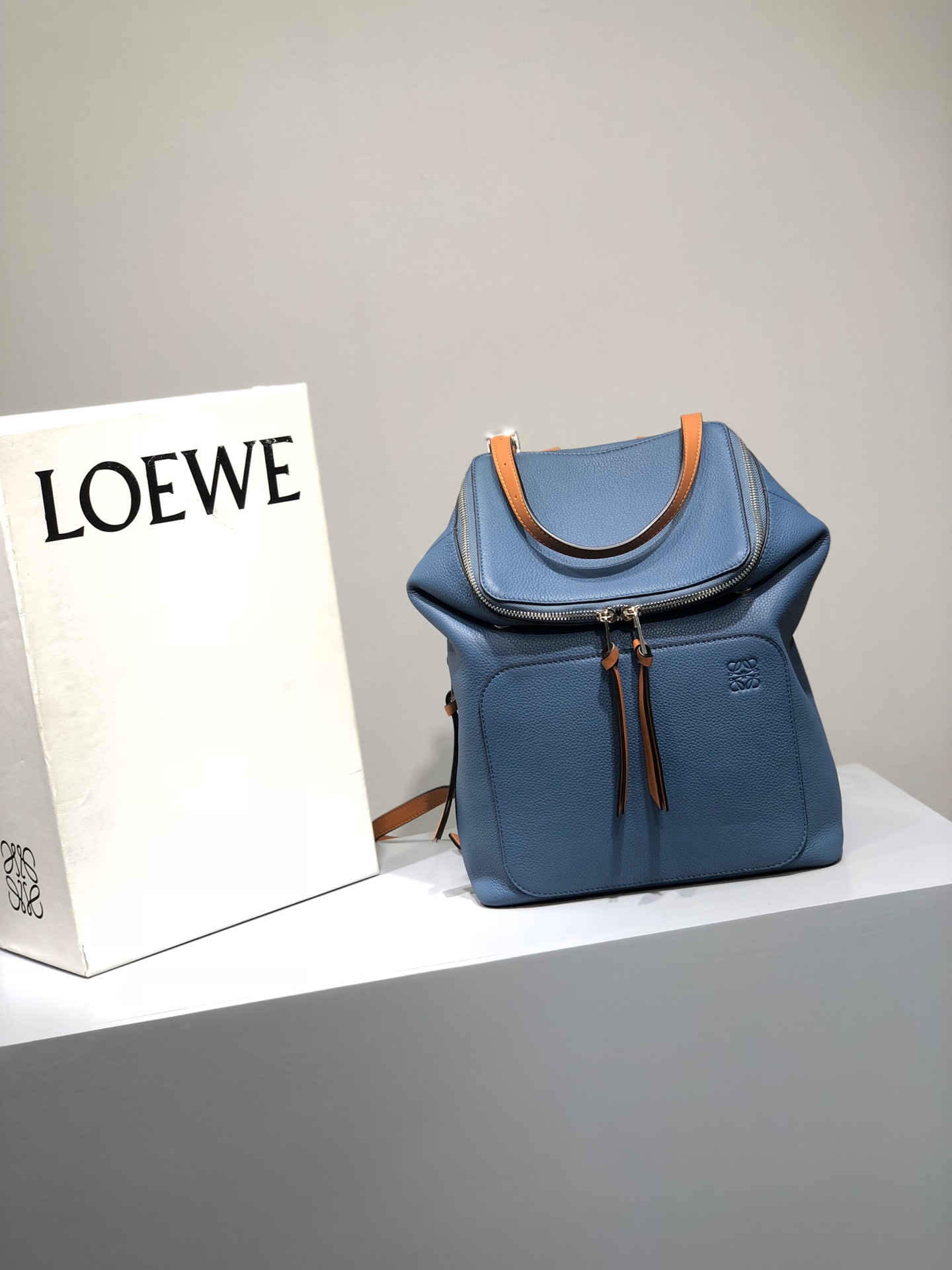 Loewe Goya Bags Backpack 2023 AAA Replica uk 1st Copy
 Calfskin Cowhide Fashion