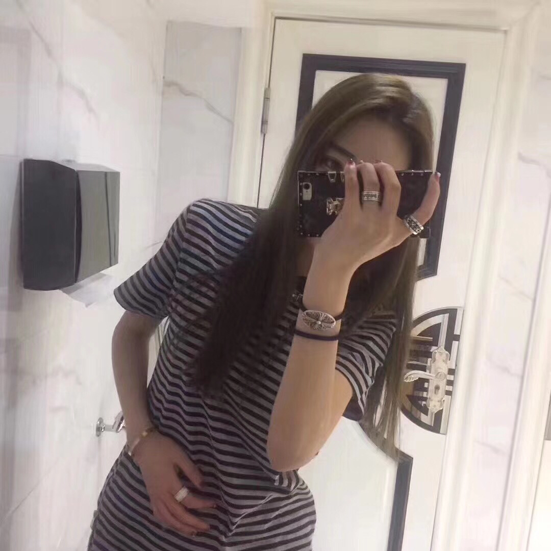 Chrome Hearts Chrome hearts克罗心十字架蔓藤发绳/手链