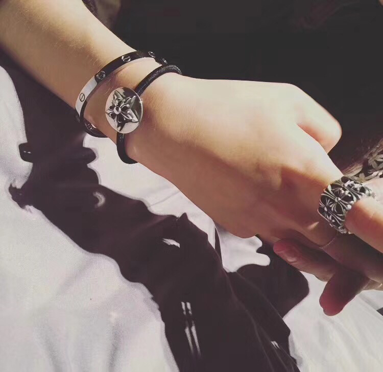 Chrome Hearts Chrome hearts克罗心五角星头绳/手链两戴