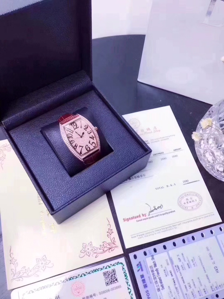 The man and woman, Frank Muller-Frank Muller, Women’s watch, is a good one - 图片 5