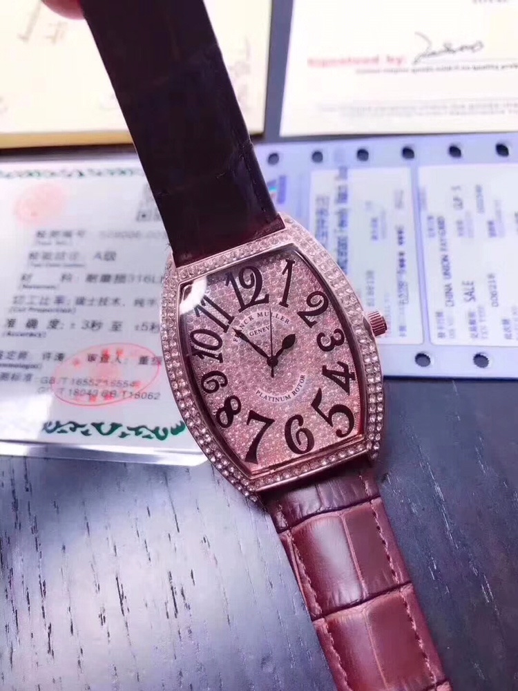 The man and woman, Frank Muller-Frank Muller, Women’s watch, is a good one - 图片 4
