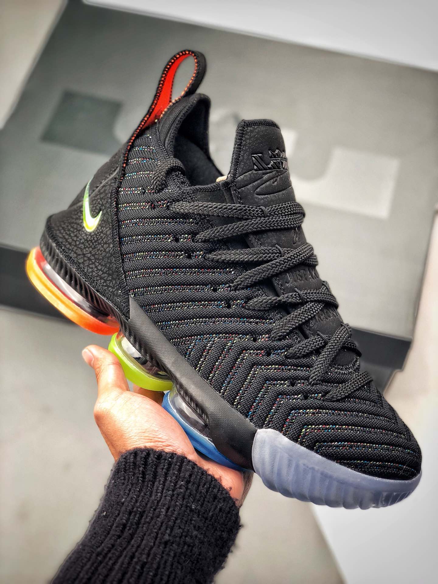 190 纯原最高工艺  鸳鸯配色 Nike Lebron XVI EP 勒布朗詹姆斯16代 BQ6582-900
