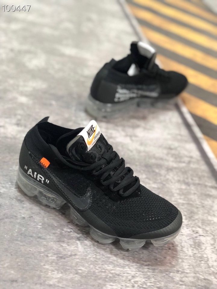 190<br />顶级虎扑版 原厂小潘大底，进口南花针织面，1：1复刻原版本 耐克2018联名气垫NIKE 2018 OFF-WHITE × Vapormax 联名限量版 编号XXG768740 <br />尺码：36 36.5 37 38 38.5 39 40 40.5 41 42 42.5 43 44 44.5 45