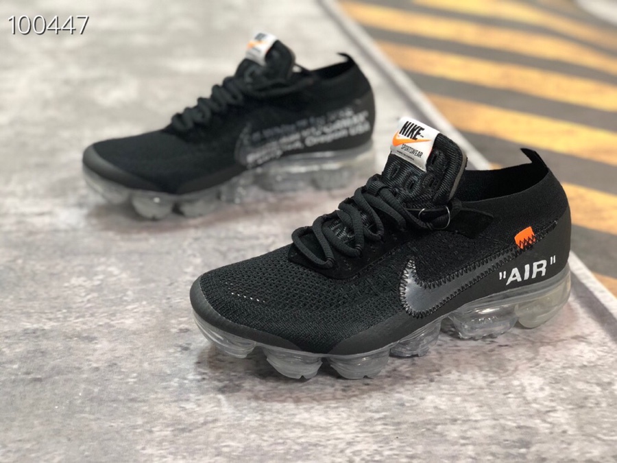 190<br />顶级虎扑版 原厂小潘大底，进口南花针织面，1：1复刻原版本 耐克2018联名气垫NIKE 2018 OFF-WHITE × Vapormax 联名限量版 编号XXG768740 <br />尺码：36 36.5 37 38 38.5 39 40 40.5 41 42 42.5 43 44 44.5 45