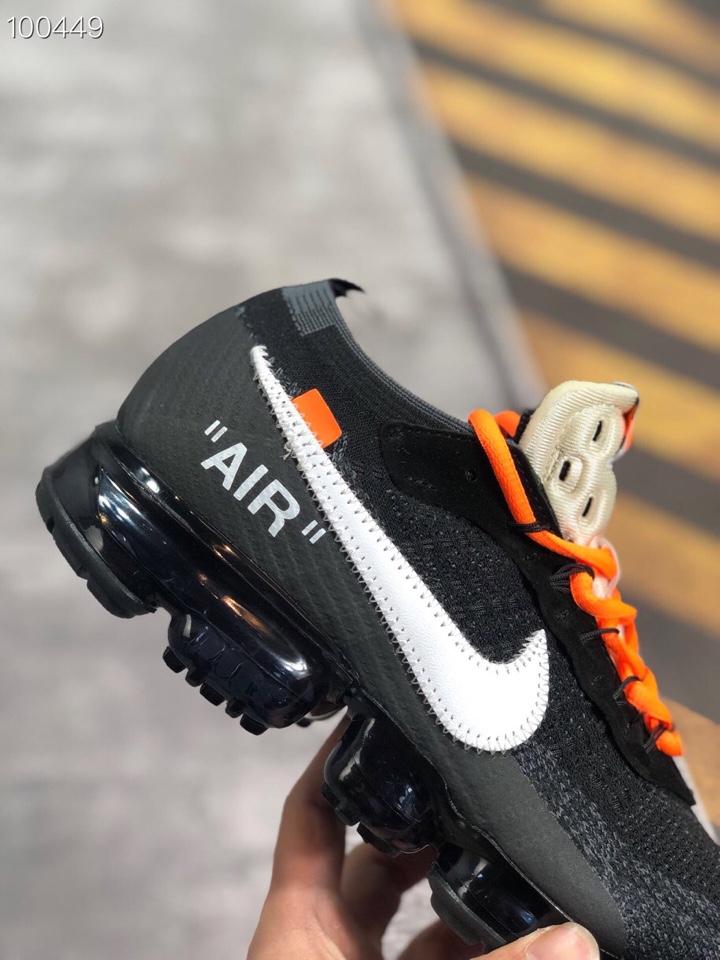 190<br />顶级虎扑版 原厂小潘大底，进口南花针织面，1：1复刻原版本 耐克2018联名气垫NIKE 2018 OFF-WHITE × Vapormax 联名限量版 编号XXG768740 <br />尺码：36 36.5 37 38 38.5 39 40 40.5 41 42 42.5 43 44 44.5 45