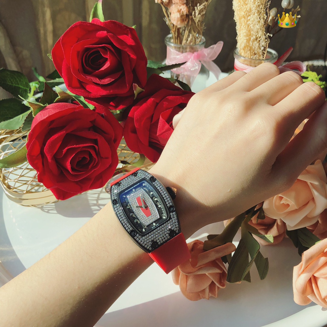 Luxury RM007 Richard Mille Wristwatch with Motor Cores and Crystal Elements - 图片 8