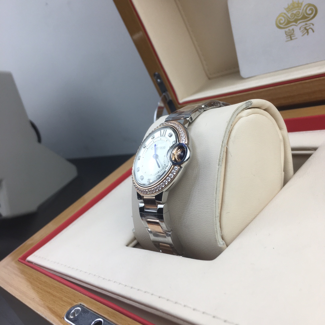 Cartier 皇家 卡地亚蓝气球33尺寸腕表