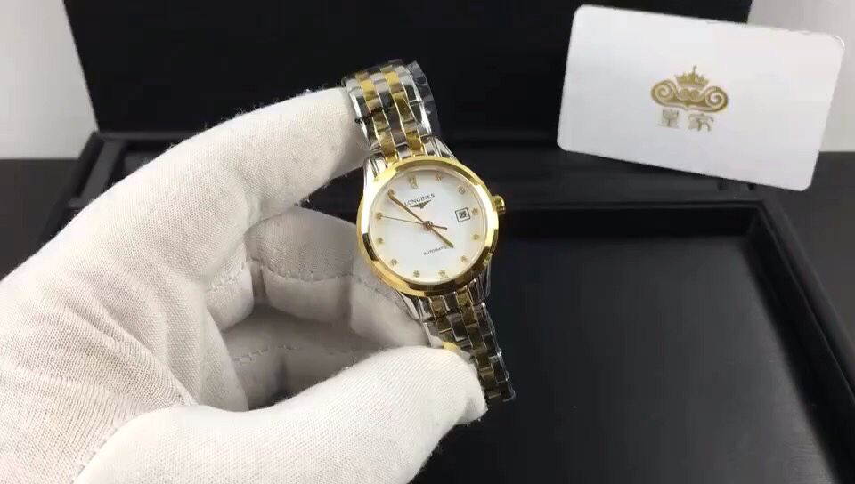 Longines 皇家 浪琴军旗女款腕表视频欣赏