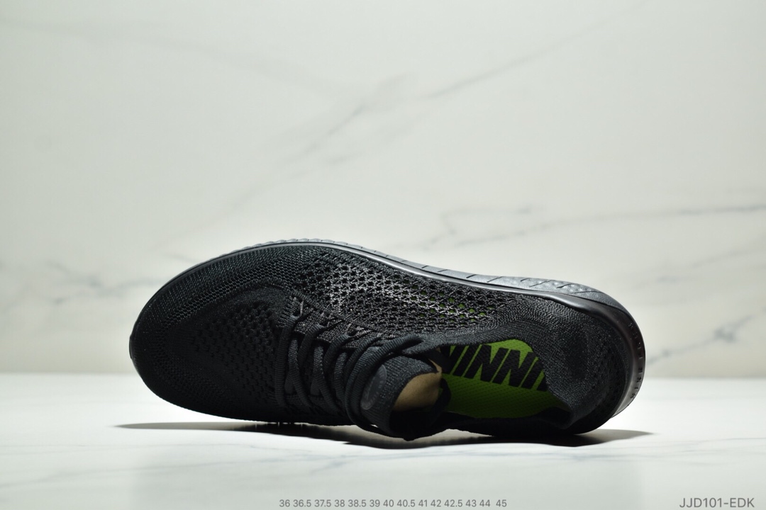 110<br />耐克新款 Nike Free Rn Flyknit 2018赤足飞线编织运动跑步鞋休闲鞋36-45