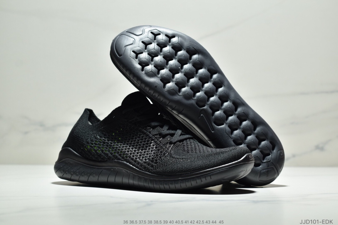 110<br />耐克新款 Nike Free Rn Flyknit 2018赤足飞线编织运动跑步鞋休闲鞋36-45