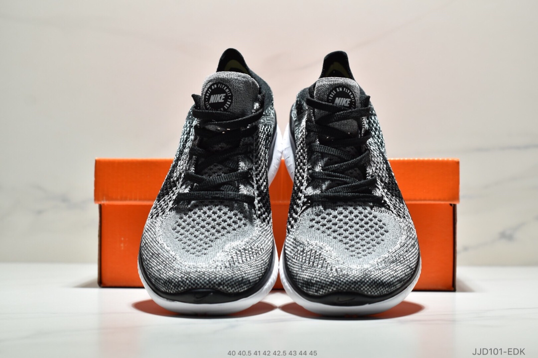110<br />耐克新款 Nike Free Rn Flyknit 2018赤足飞线编织运动跑步鞋休闲鞋40-45