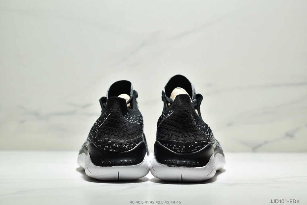 110<br />耐克新款 Nike Free Rn Flyknit 2018赤足飞线编织运动跑步鞋休闲鞋40-45