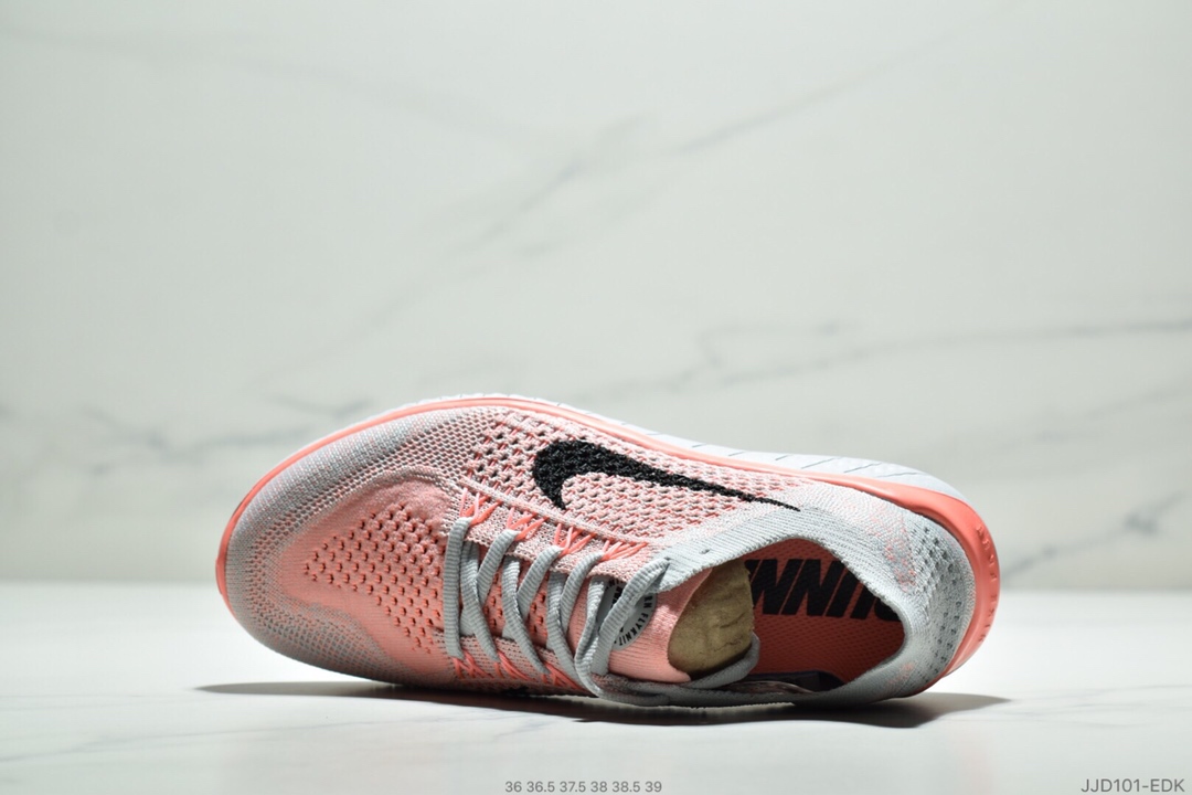 110<br />耐克新款 Nike Free Rn Flyknit 2018赤足飞线编织运动跑步鞋休闲鞋36-40