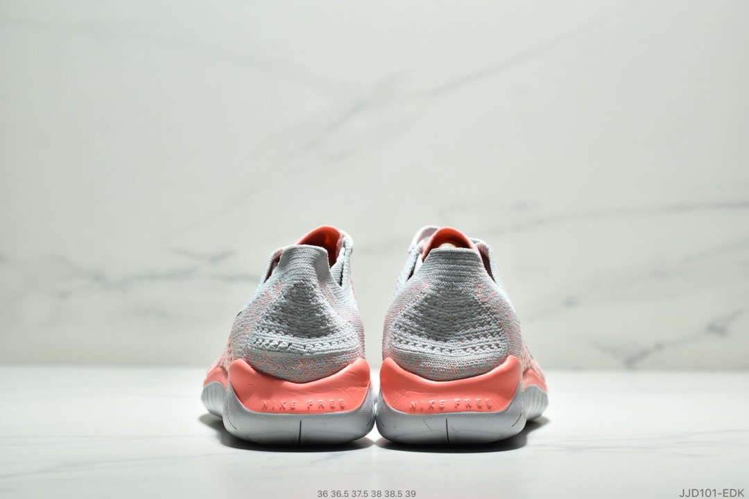 110<br />耐克新款 Nike Free Rn Flyknit 2018赤足飞线编织运动跑步鞋休闲鞋36-40