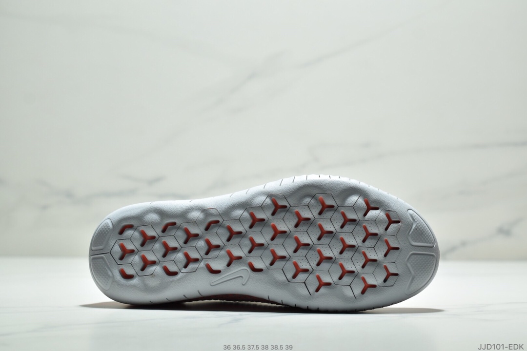 110<br />耐克新款 Nike Free Rn Flyknit 2018赤足飞线编织运动跑步鞋休闲鞋36-40