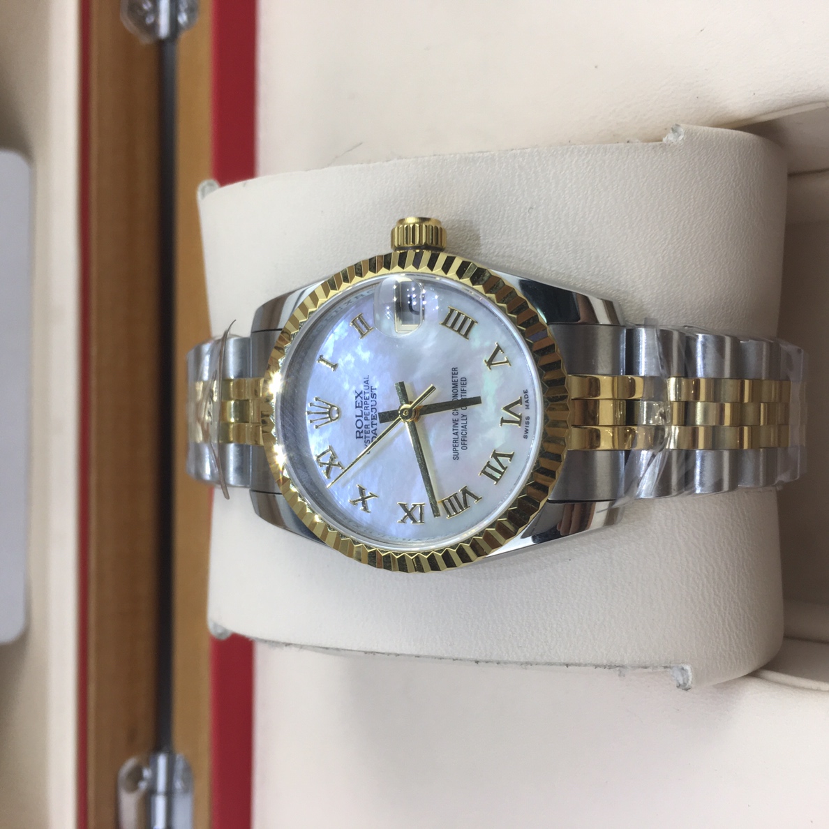 Rolex 皇家 劳力士日志女款贝壳面腕表