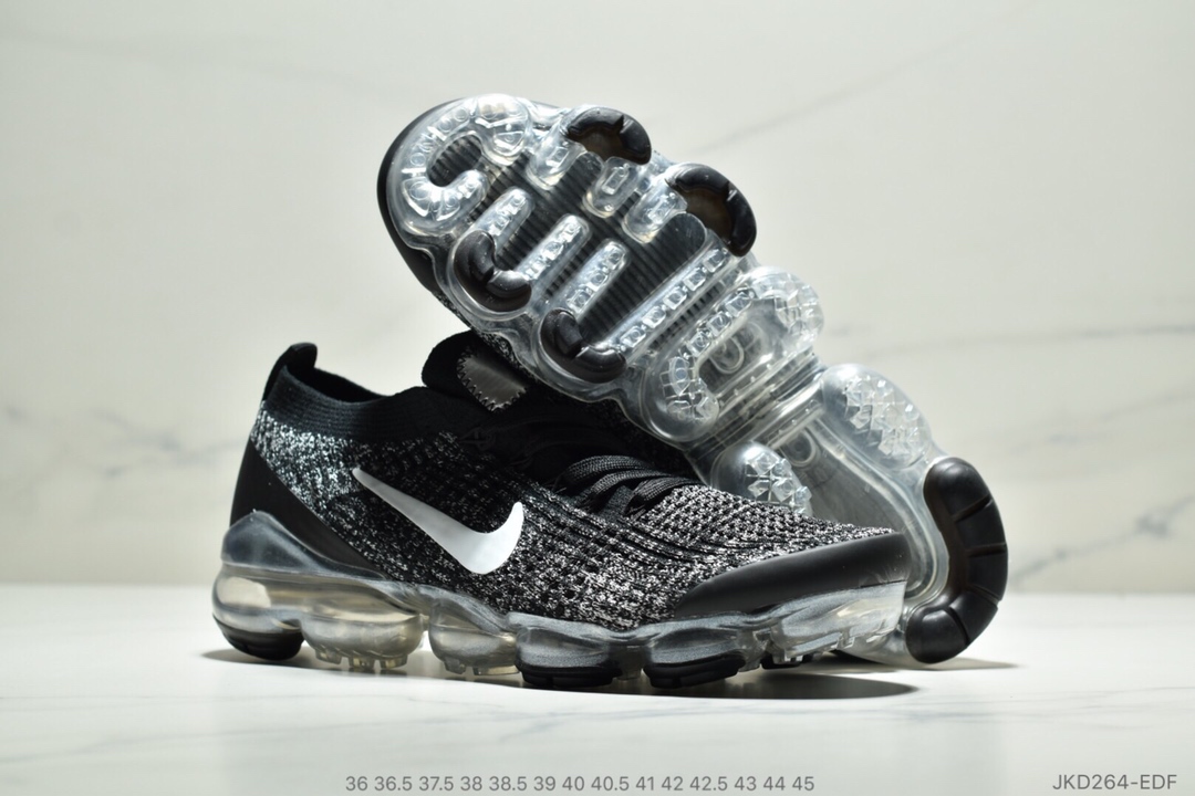 150公司级 Nike Air VaporMax Flyknit 3.0 耐克2019全掌分离小潘 大气垫3.0 针织网面透气全掌气垫跑步鞋