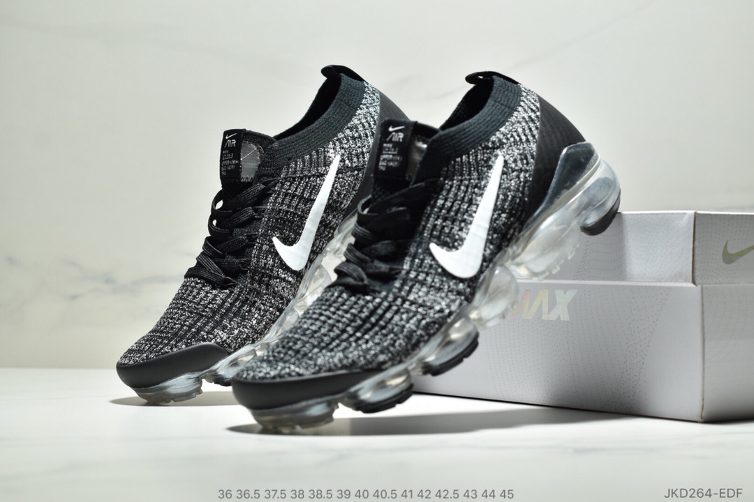 150公司级 Nike Air VaporMax Flyknit 3.0 耐克2019全掌分离小潘 大气垫3.0 针织网面透气全掌气垫跑步鞋