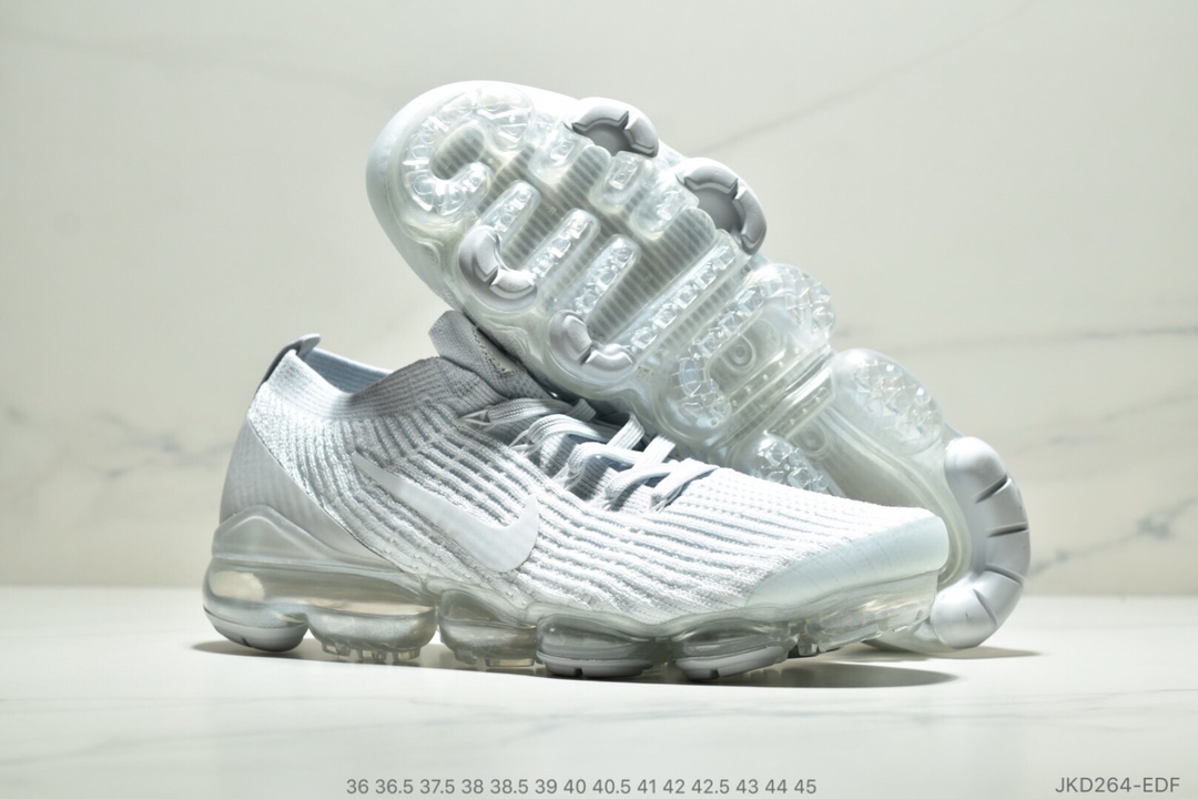 150公司级 Nike Air VaporMax Flyknit 3.0 耐克2019全掌分离小潘 大气垫3.0 针织网面透气全掌气垫跑步鞋