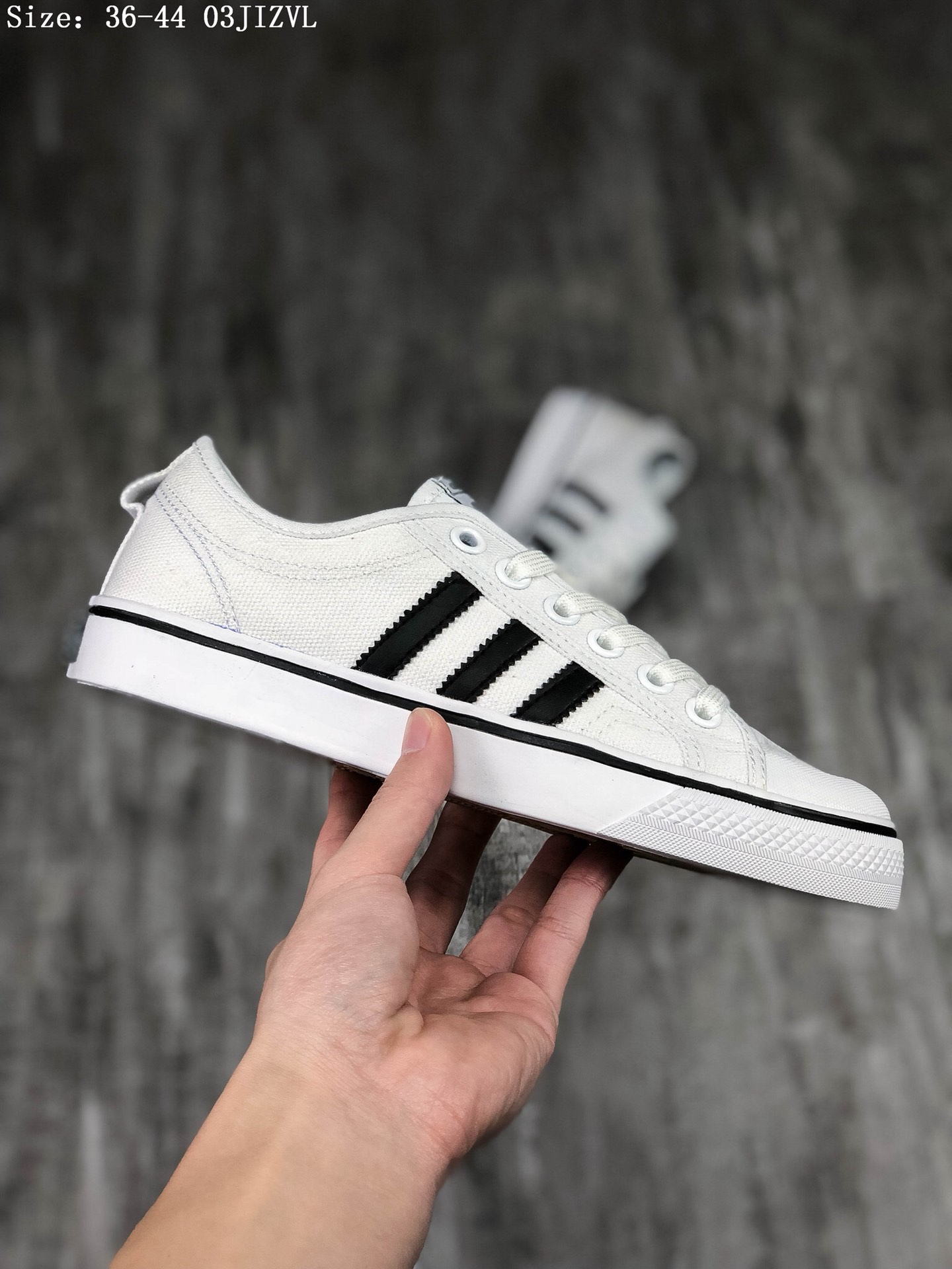 Adidas Nizza 校园板鞋 36 36.5 37 38 38.5 39 40 40.5 41 42 42.5 43 4402JIZVL