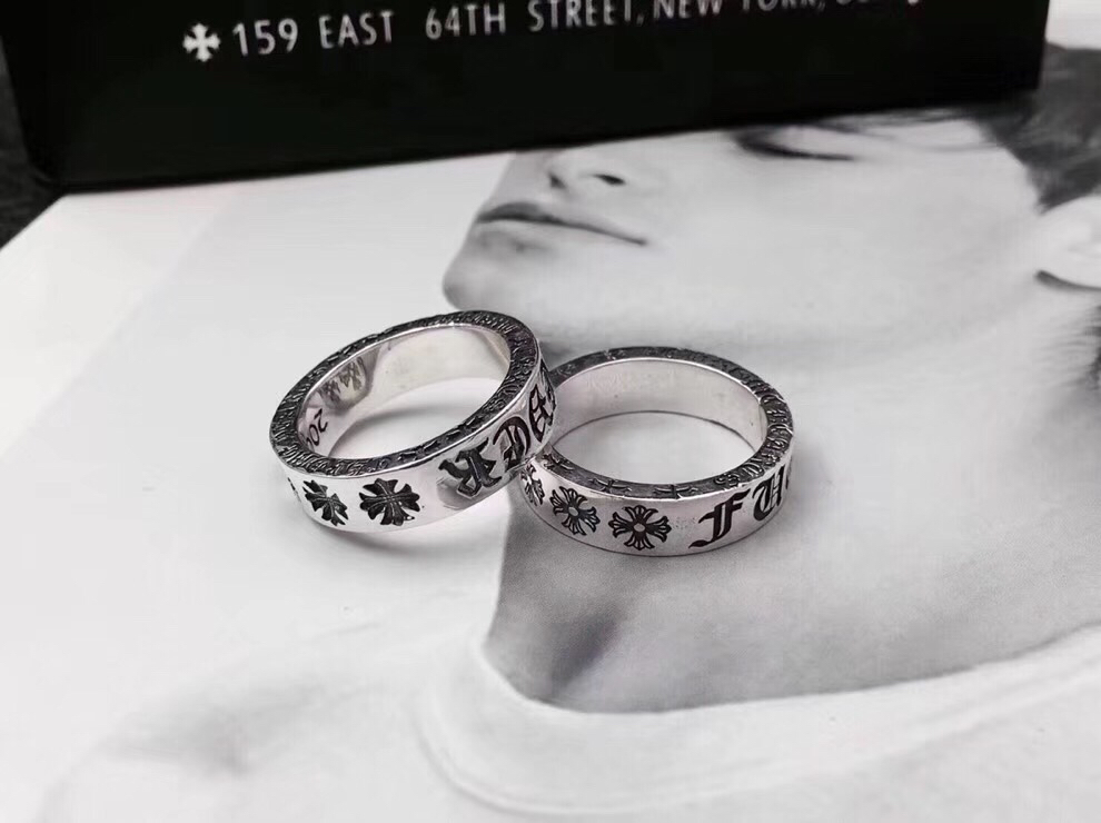 Chrome Hearts Jewelry Ring- Unisex Women