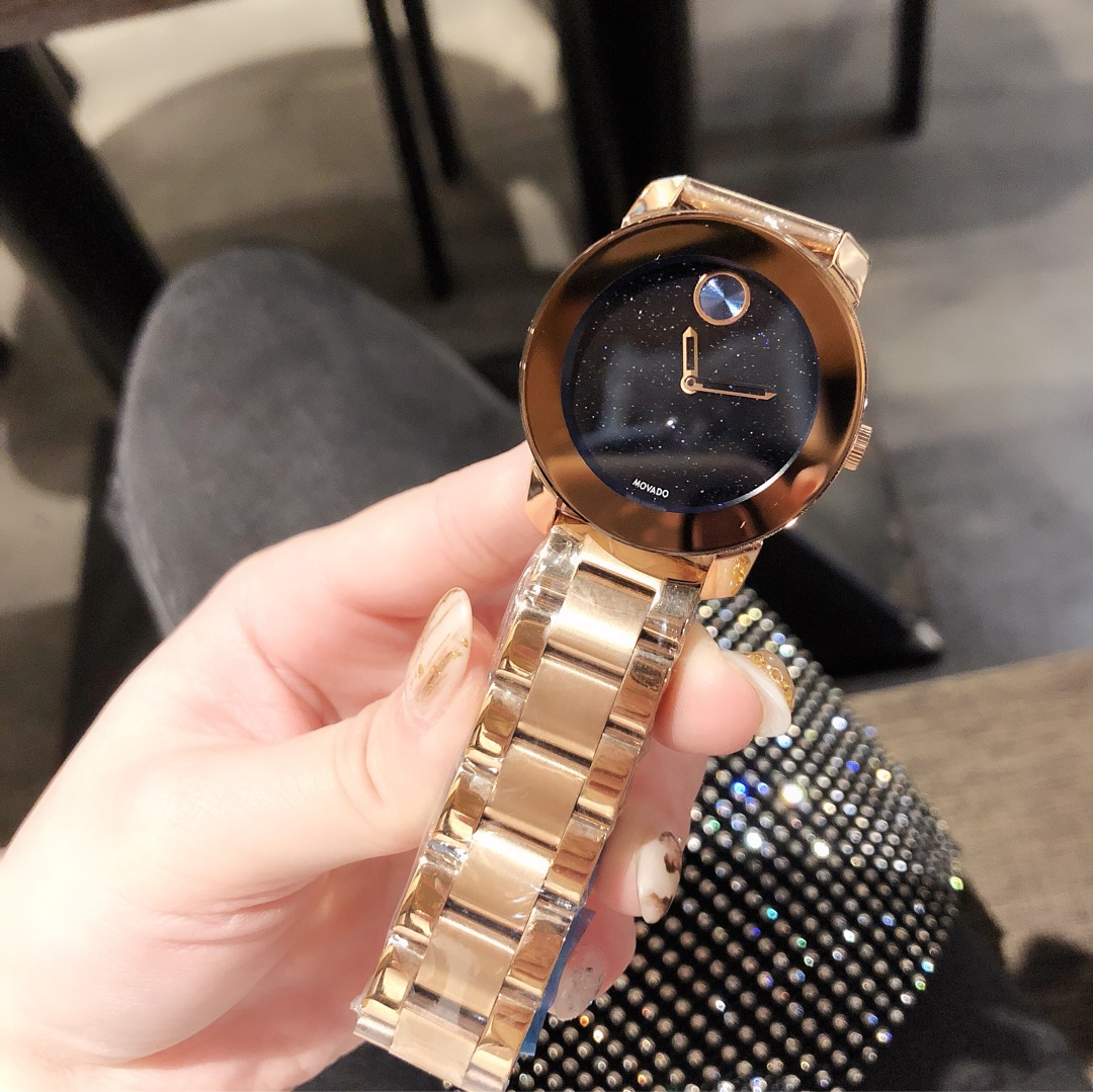 Movado Lady of Stone: Unique 36mm Steel Surfaces Worldwide, Fascinating and Unique Model 99245824 - 图片 2