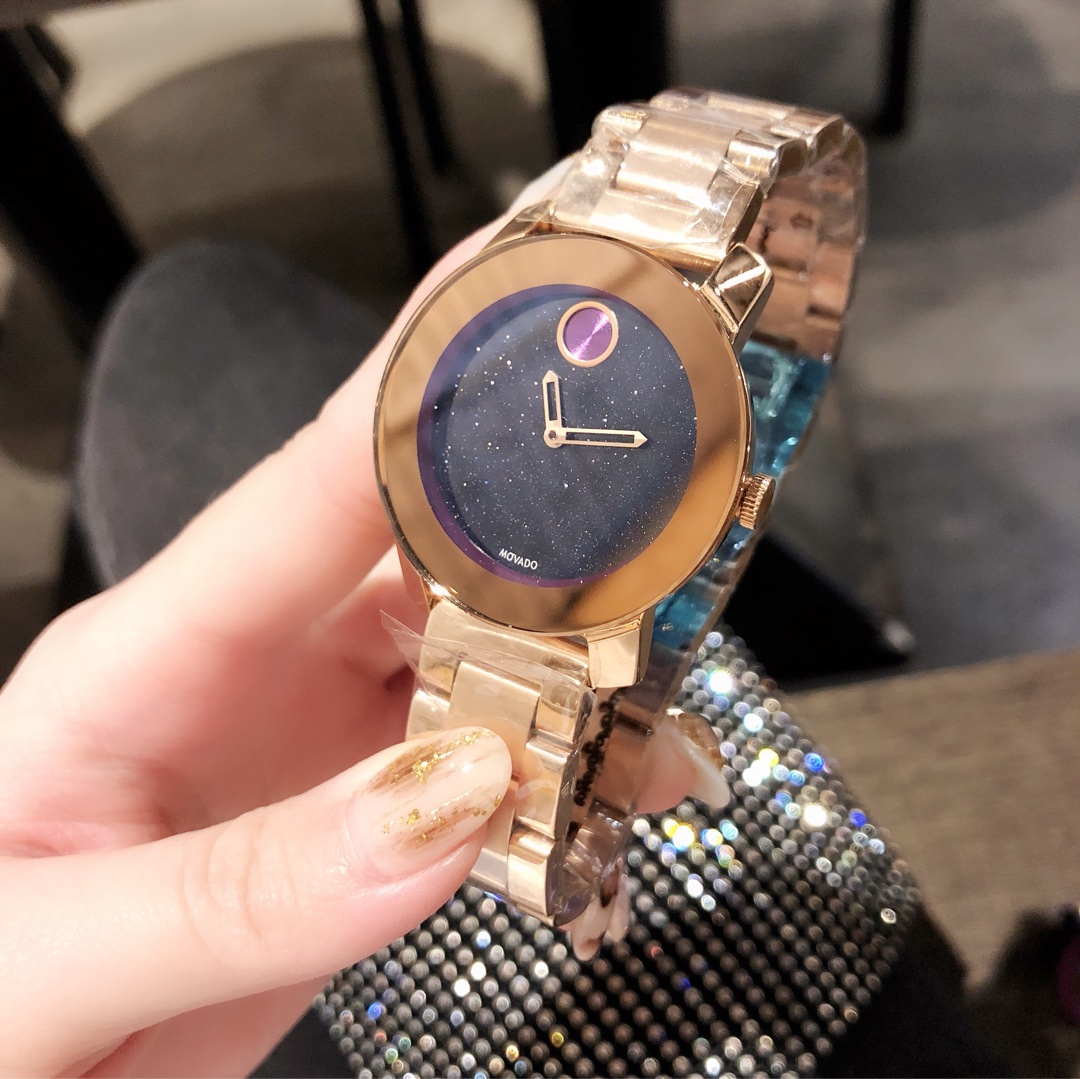 Movado Lady of Stone: Unique 36mm Steel Surfaces Worldwide, Fascinating and Unique Model 99245824 - 图片 7