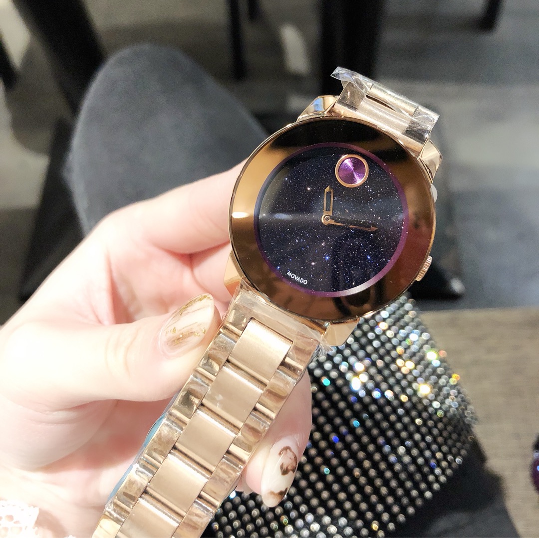 Movado Lady of Stone: Unique 36mm Steel Surfaces Worldwide, Fascinating and Unique Model 99245824 - 图片 6