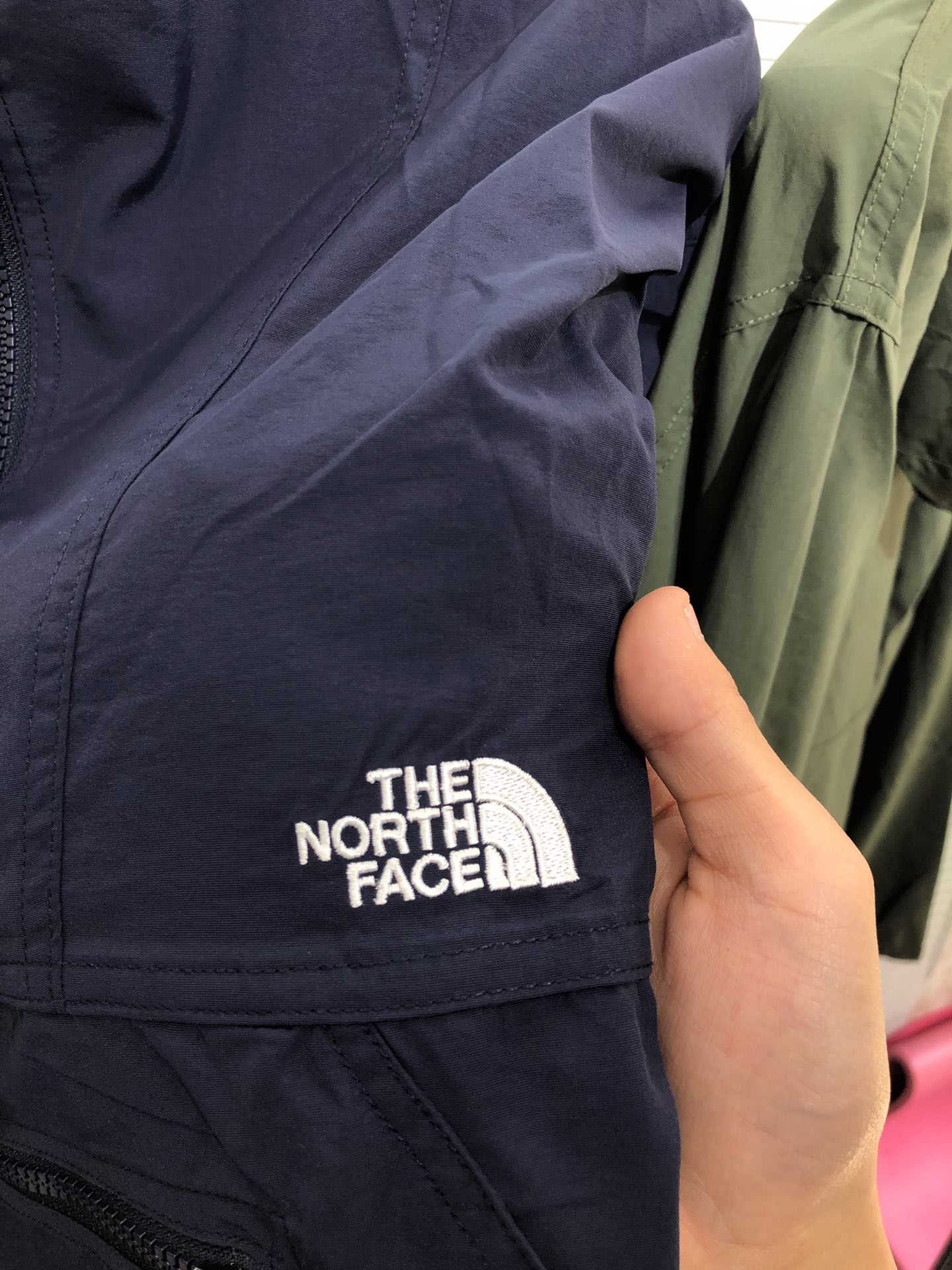 the north face compact anorak