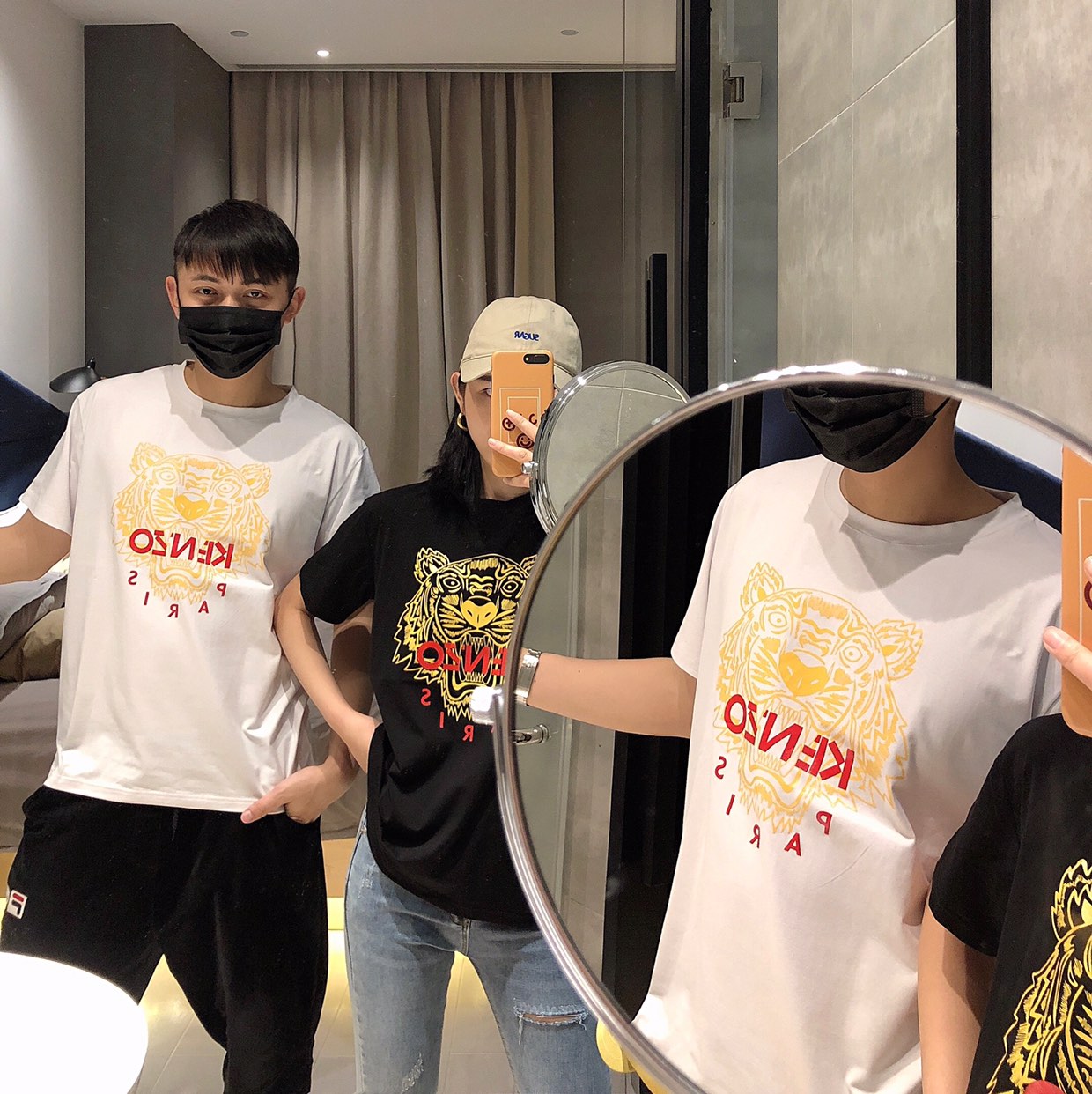 70,【独家实拍】2019早春KENZO休闲情侣T