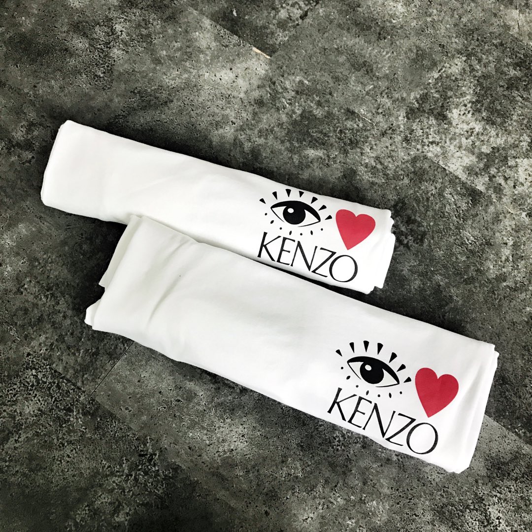 65 2019SSKenzo新款限定爱心眼睛情侣短袖T恤】