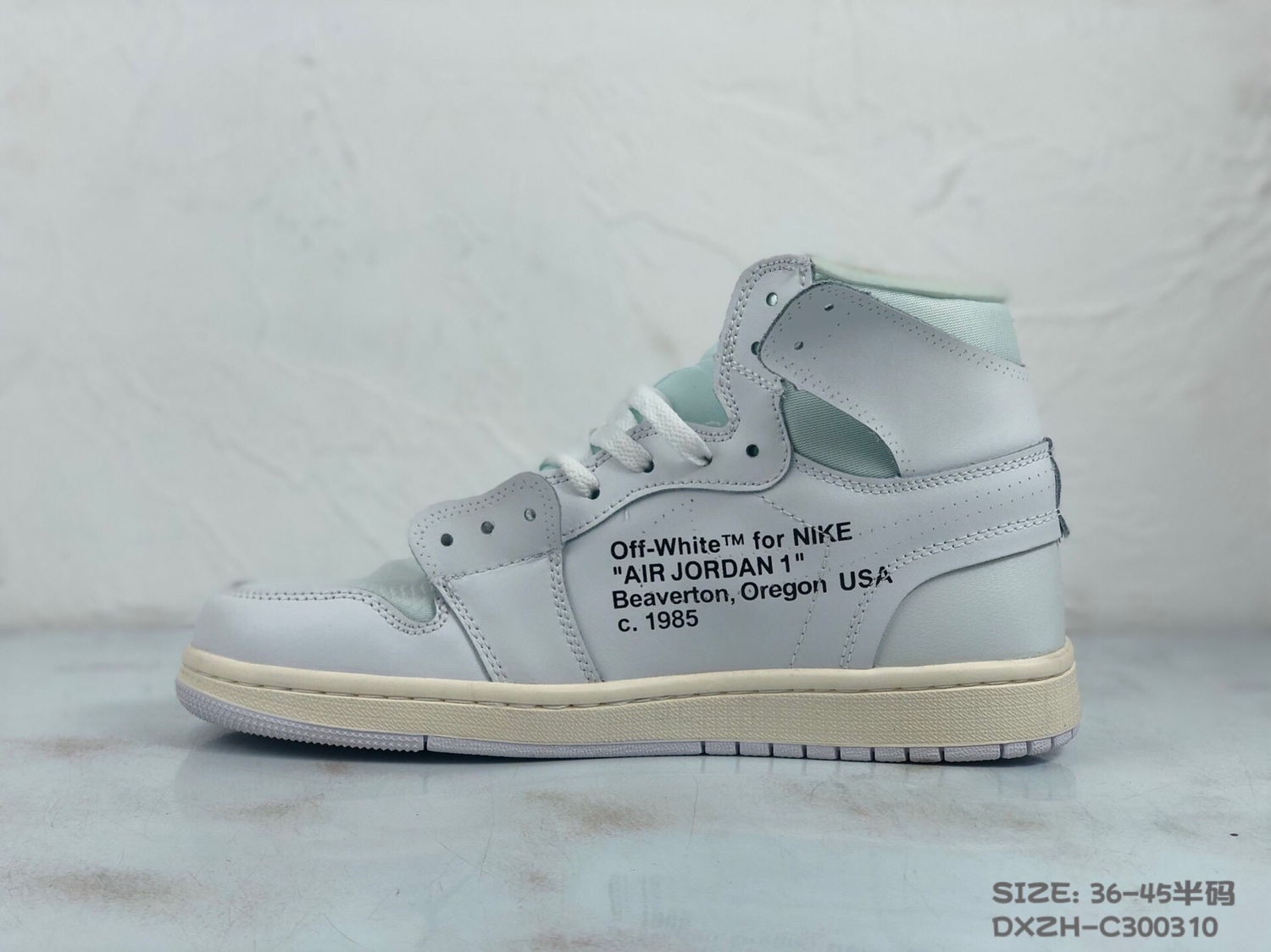 130<br />公司级 Nike Air Jordan 1 X OFF-White 联名款乔1 AJ1  ow顶级超软湿发小牛皮 超级性价比 跑量款 36 36.5 37.5 38 38.5 39 40 40.5 41 42 42.5 43 44 44.5 45 #DXZH-C300310