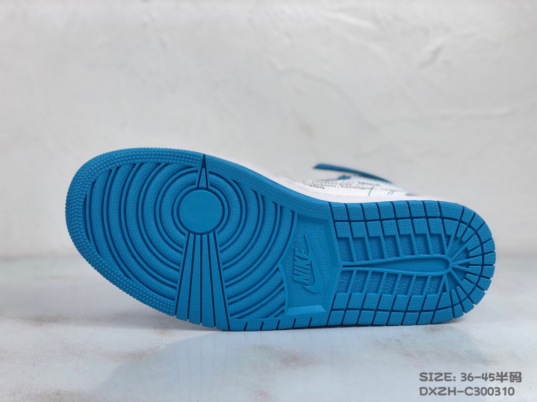 130<br />公司级 Nike Air Jordan 1 X OFF-White 联名款乔1 AJ1  ow顶级超软湿发小牛皮 超级性价比 跑量款 36 36.5 37.5 38 38.5 39 40 40.5 41 42 42.5 43 44 44.5 45 #DXZH-C300310
