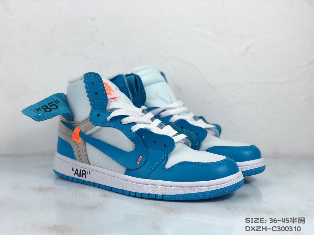 130<br />公司级 Nike Air Jordan 1 X OFF-White 联名款乔1 AJ1  ow顶级超软湿发小牛皮 超级性价比 跑量款 36 36.5 37.5 38 38.5 39 40 40.5 41 42 42.5 43 44 44.5 45 #DXZH-C300310