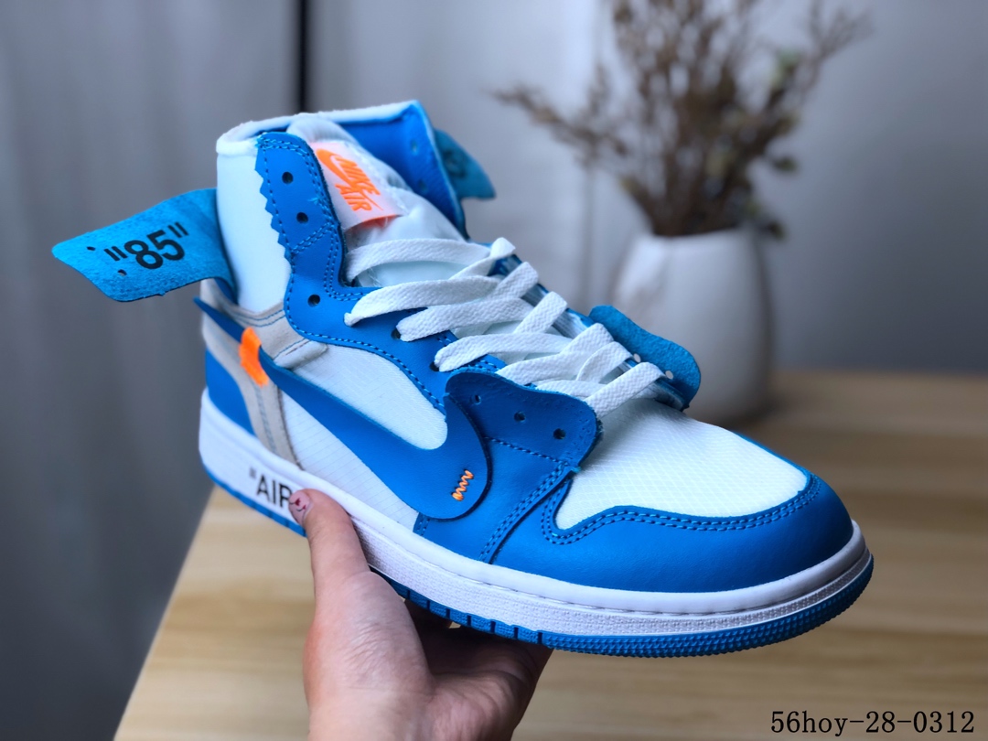 Nike The 10 Air Jordan 1 联名款 高帮乔1 AJ 篮球休闲板鞋！56hoy-28-0311