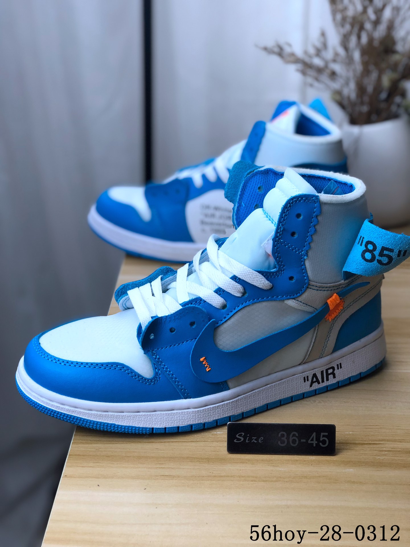 Nike The 10 Air Jordan 1 联名款 高帮乔1 AJ 篮球休闲板鞋！56hoy-28-0311