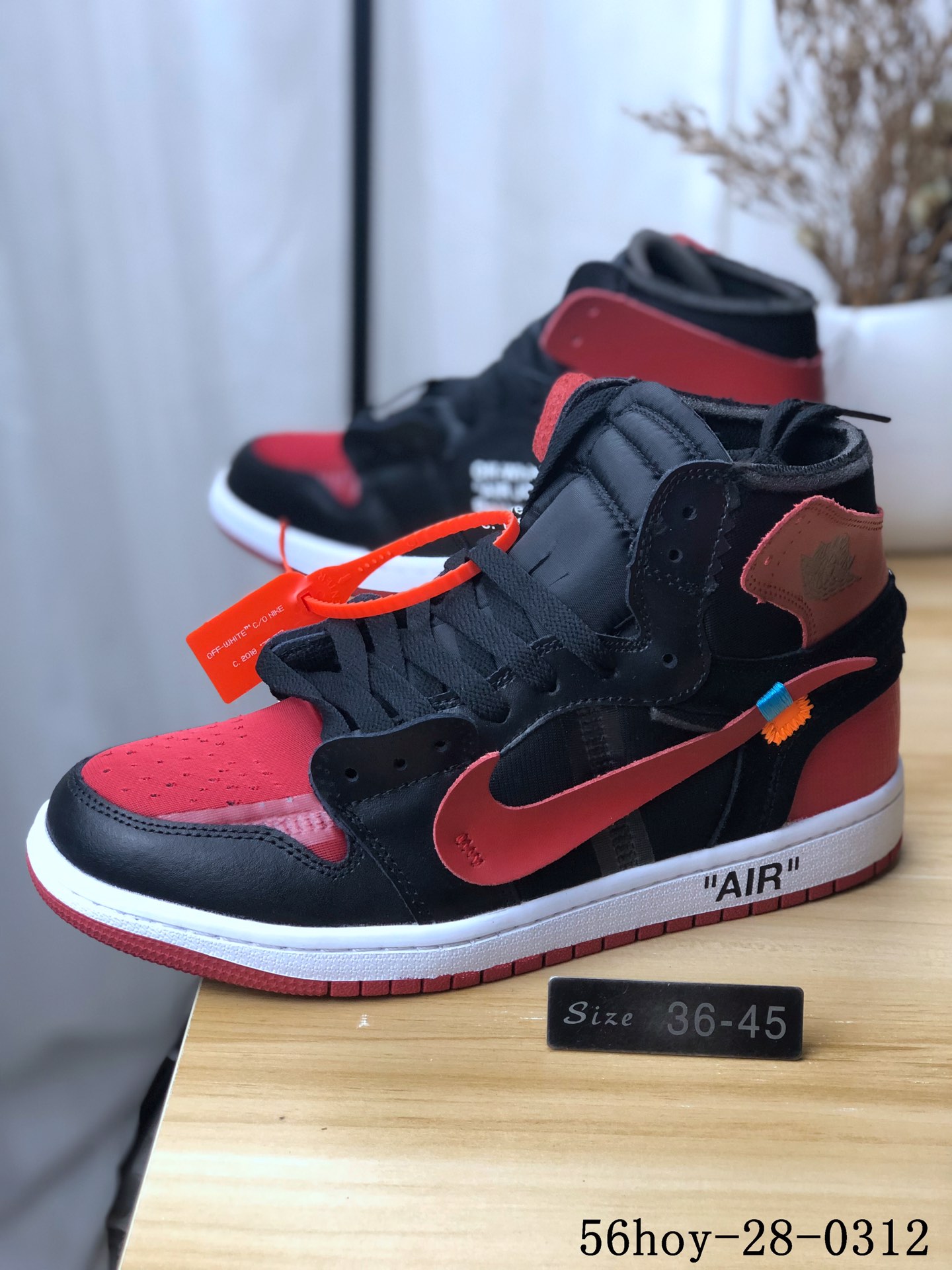 Nike The 10 Air Jordan 1 联名款 高帮乔1 AJ 篮球休闲板鞋！56hoy-28-0311