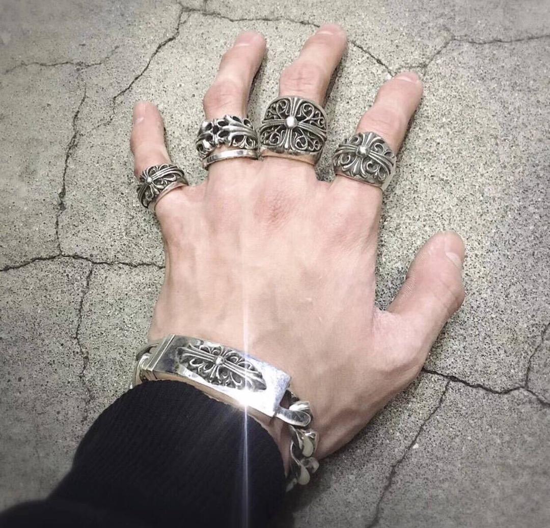 Chrome Hearts 品质克罗心Chrome hearts 男士手链