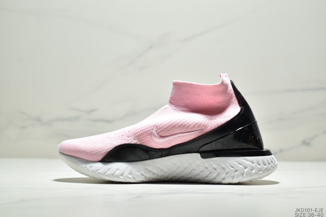 Nike Epic React Flyknit  瑞亚新款 高帮针织袜子鞋ID:JKD101-EJE