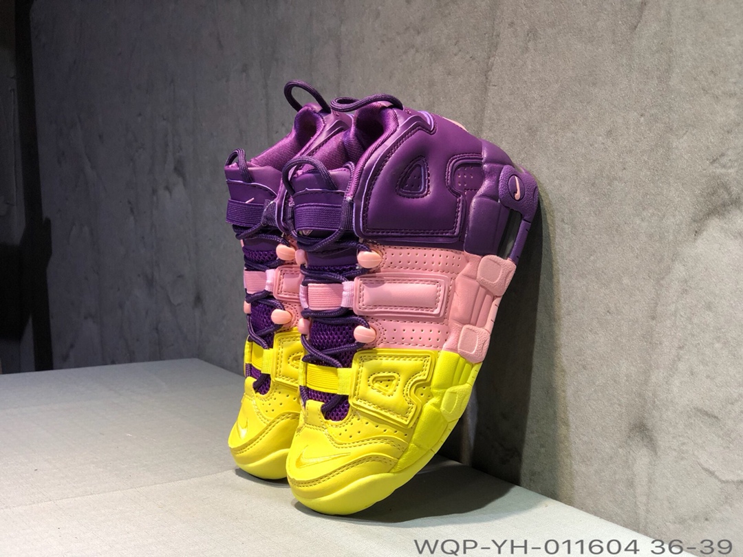 CK纯原 耐吉 Nik AIR MORE UPTEMPO 皮蓬大air篮球鞋  WQP-YH-011604尺码：36-39