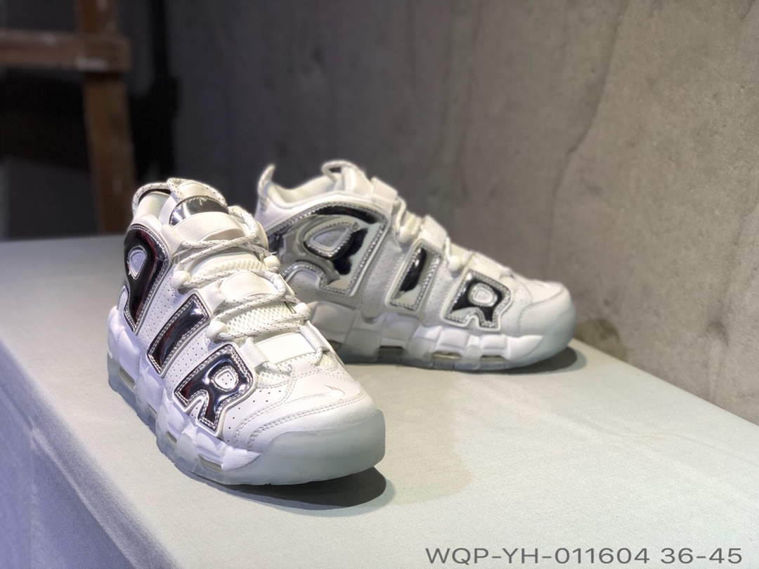 CK纯原 耐吉 Nik AIR MORE UPTEMPO 皮蓬大air篮球鞋  WQP-YH-011604尺码：36-45