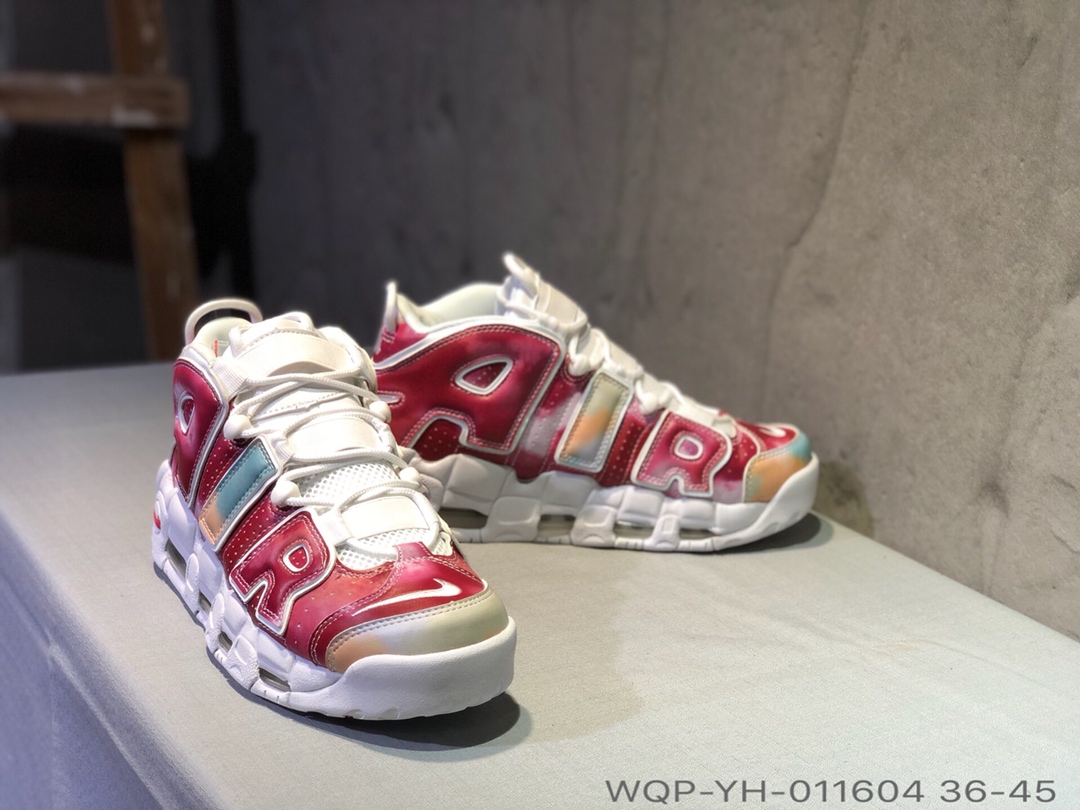 CK纯原 耐吉 Nik AIR MORE UPTEMPO 皮蓬大air篮球鞋  WQP-YH-011604尺码：36-45