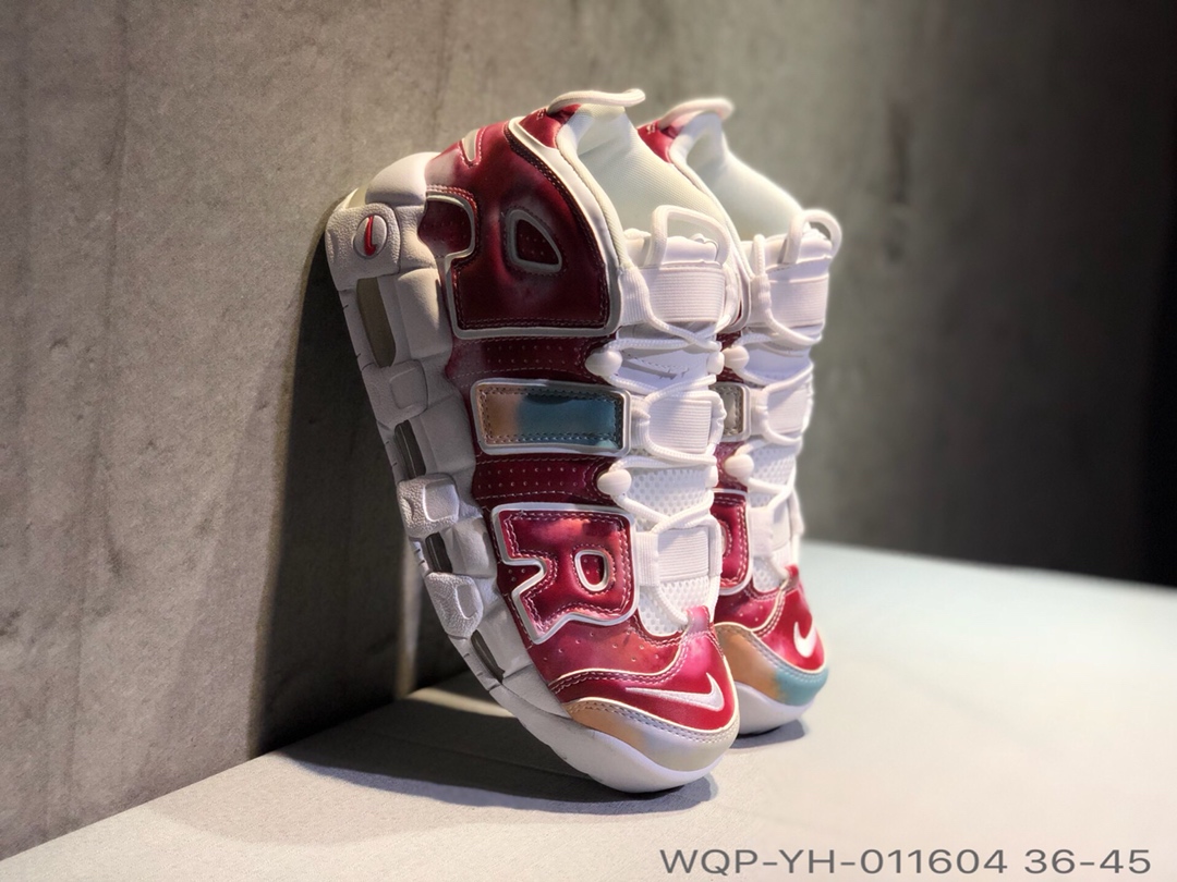 CK纯原 耐吉 Nik AIR MORE UPTEMPO 皮蓬大air篮球鞋  WQP-YH-011604尺码：36-45