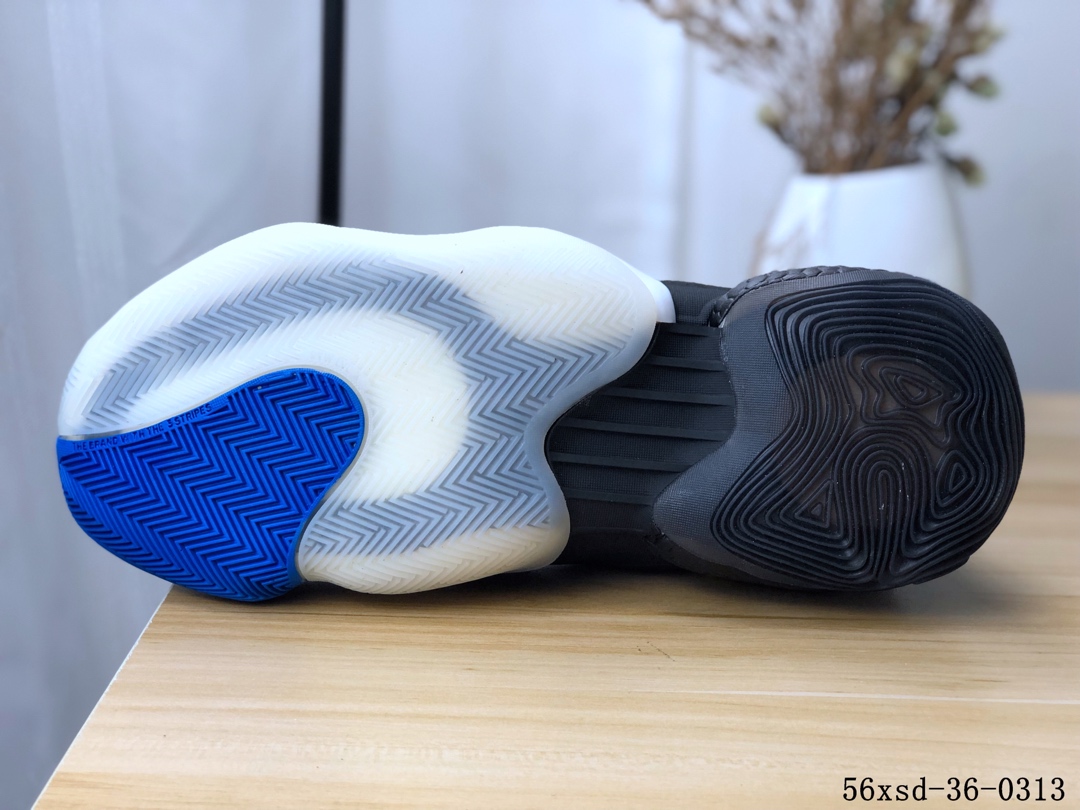 Adidas Crazy BYW LVL 1疯狂天足一代改良爆米花版篮球鞋！56xsd-36-0313