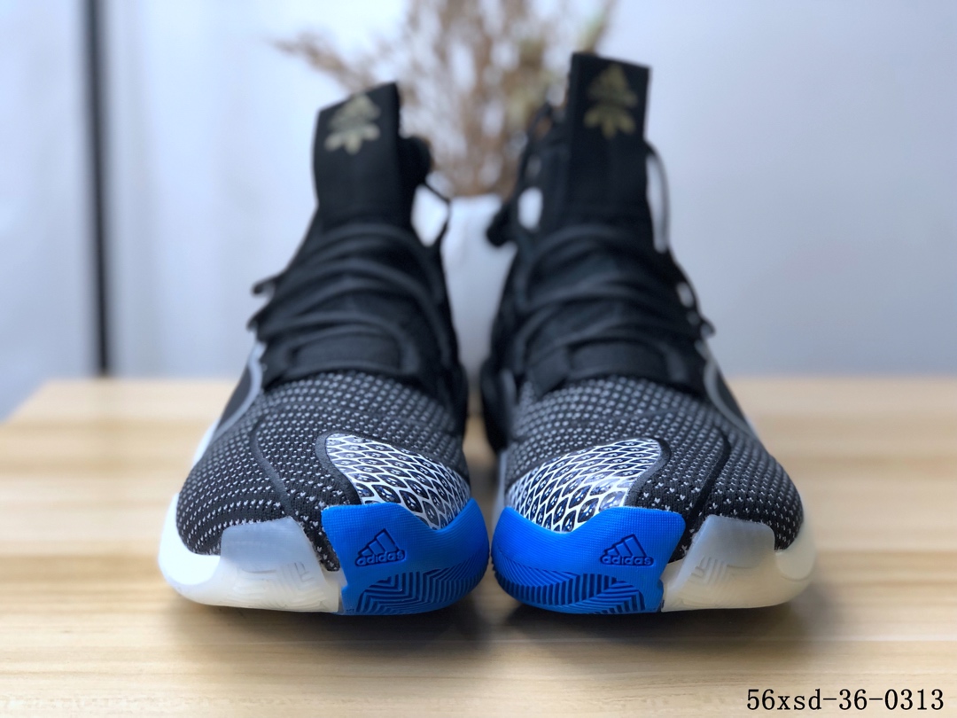 Adidas Crazy BYW LVL 1疯狂天足一代改良爆米花版篮球鞋！56xsd-36-0313