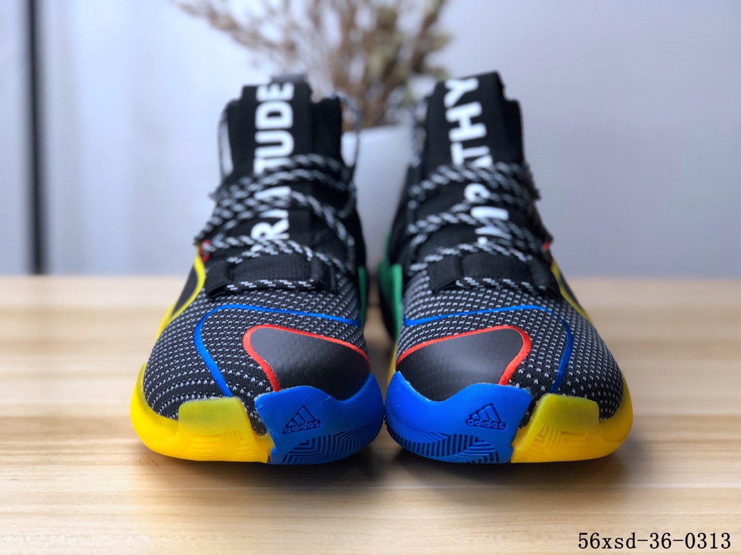 Adidas Crazy BYW LVL 1疯狂天足一代改良爆米花版篮球鞋！56xsd-36-0313